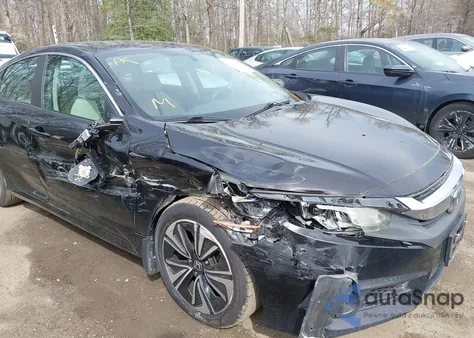 2016 Honda Civic Ex-T from USA, damaged, VIN 19XFC1F35GE006211